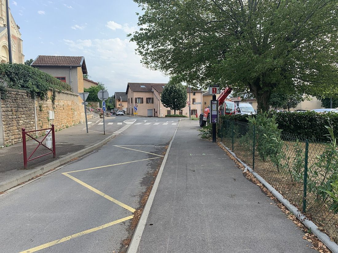 Vue de Jassans-Riottier