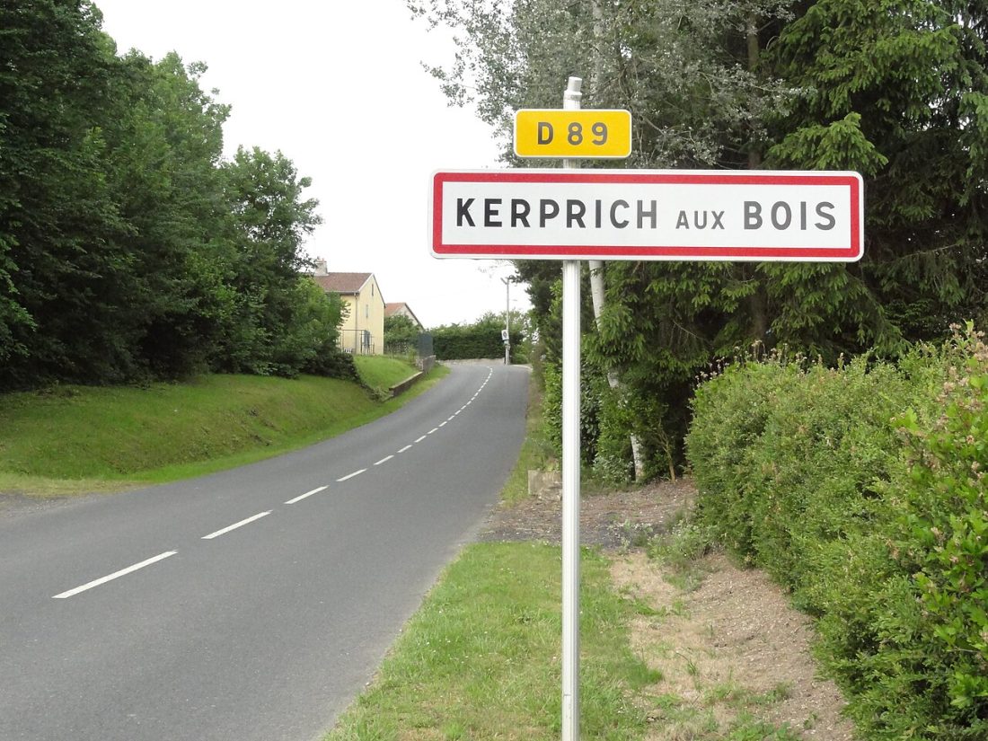 Vue de Kerprich-aux-Bois