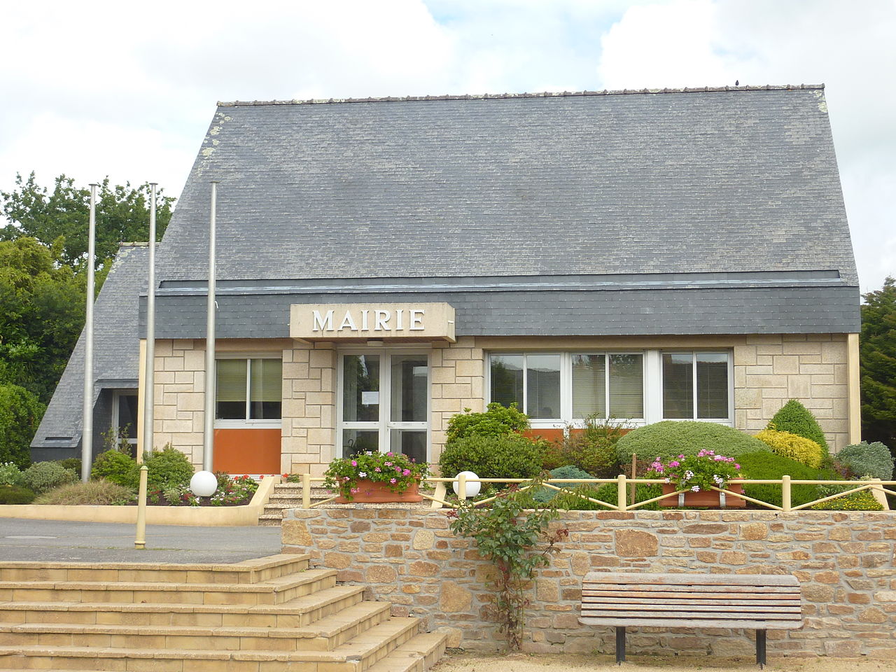 Vue de Kersaint-Plabennec