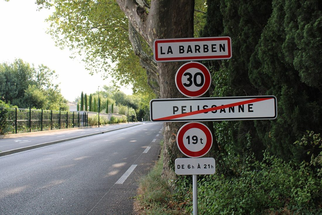 Vue de La Barben