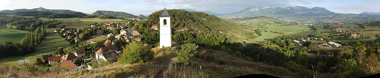 Vue de La Bâtie-Vieille