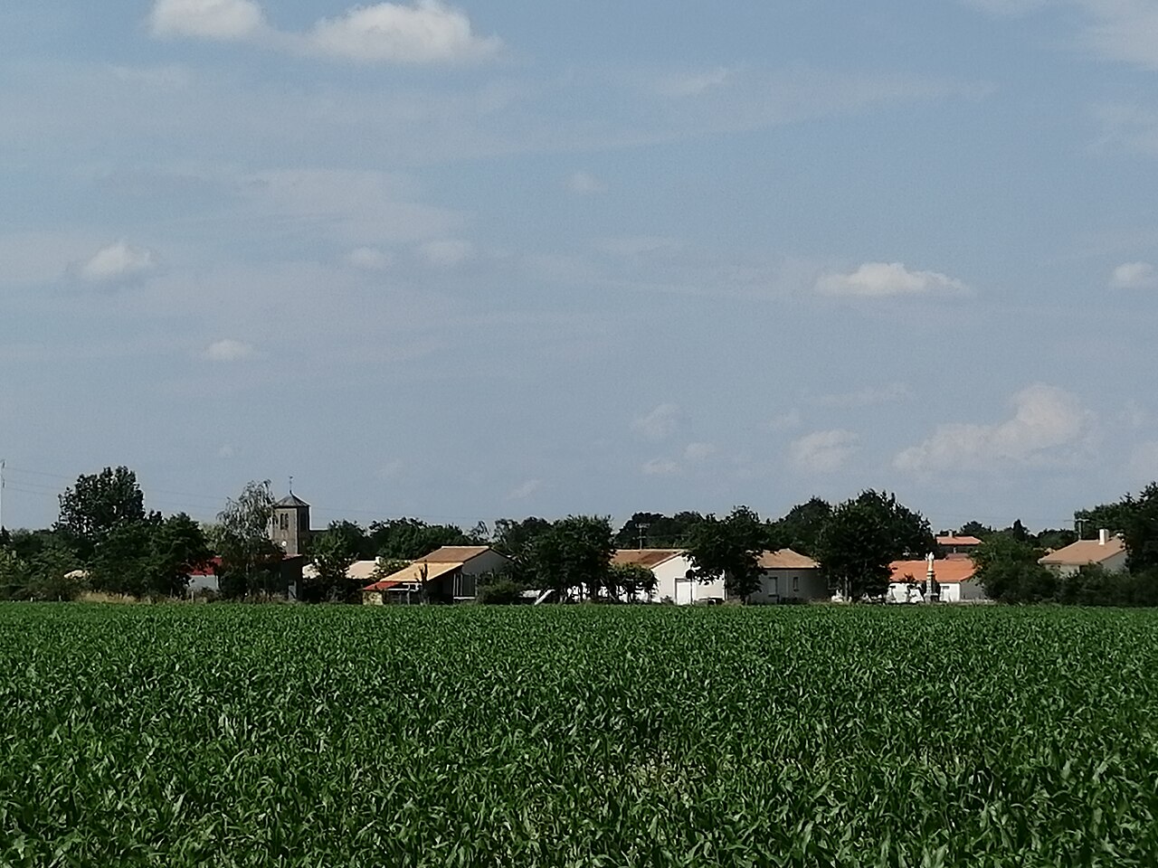 Vue de La Boissière-de-Montaigu