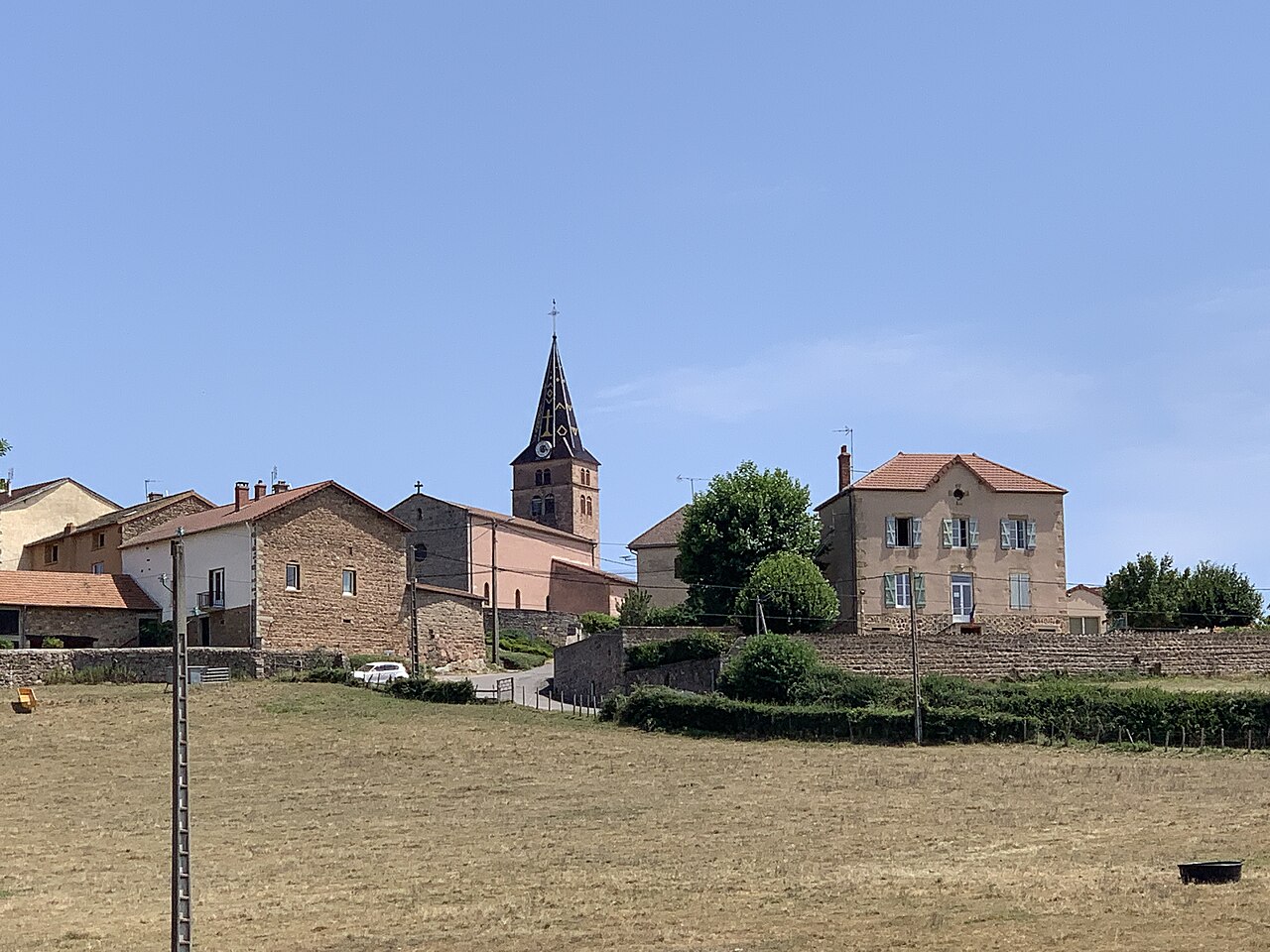 Vue de La Chapelle-du-Mont-de-France