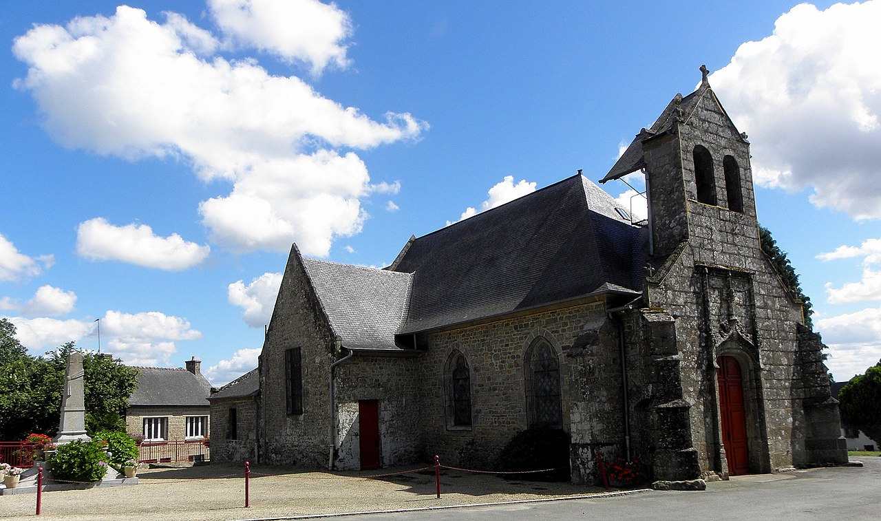 Vue de La Chapelle-Saint-Aubert