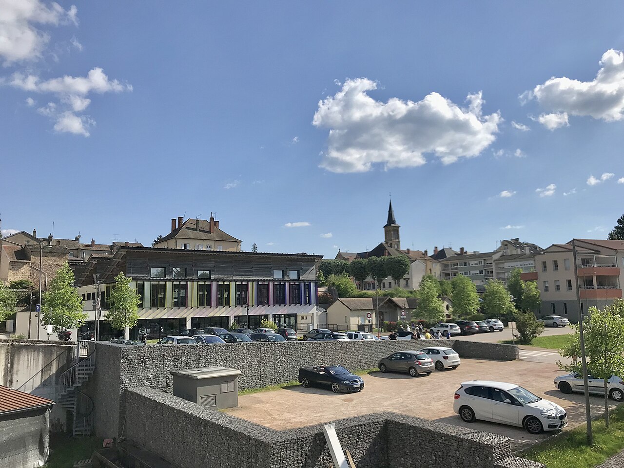 Vue de La Clayette