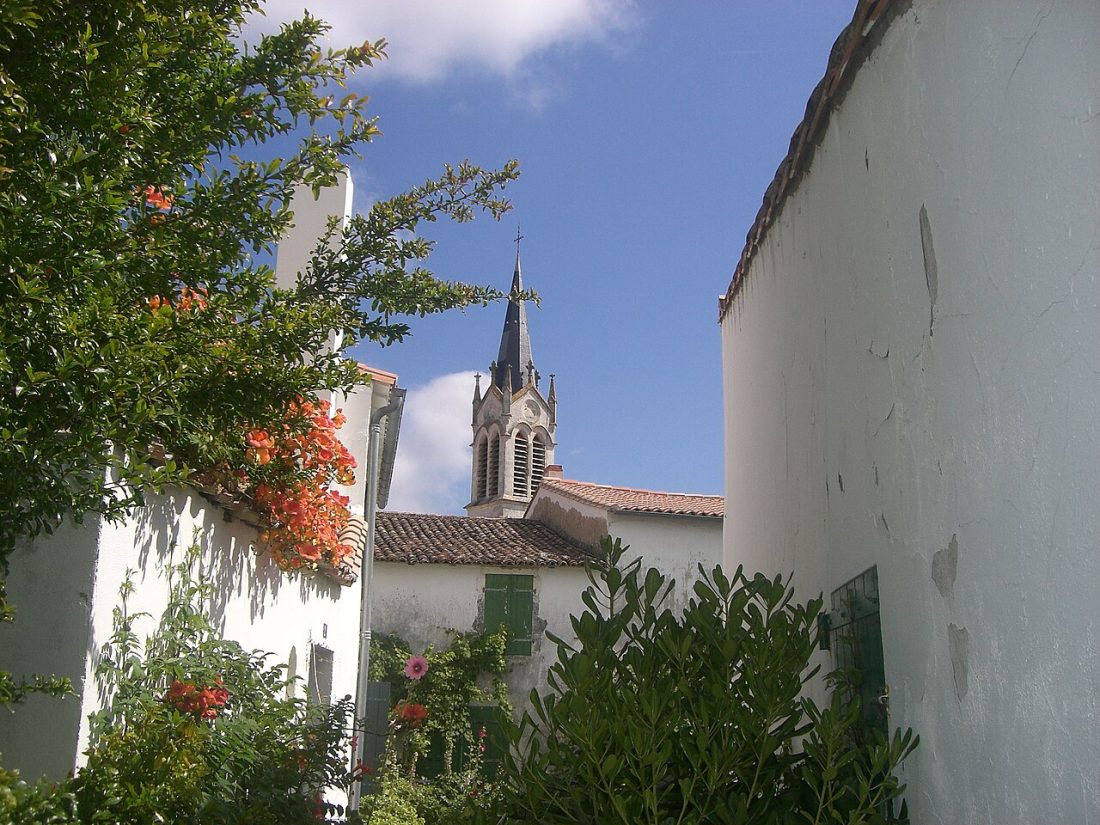 Vue de La Couarde-sur-Mer