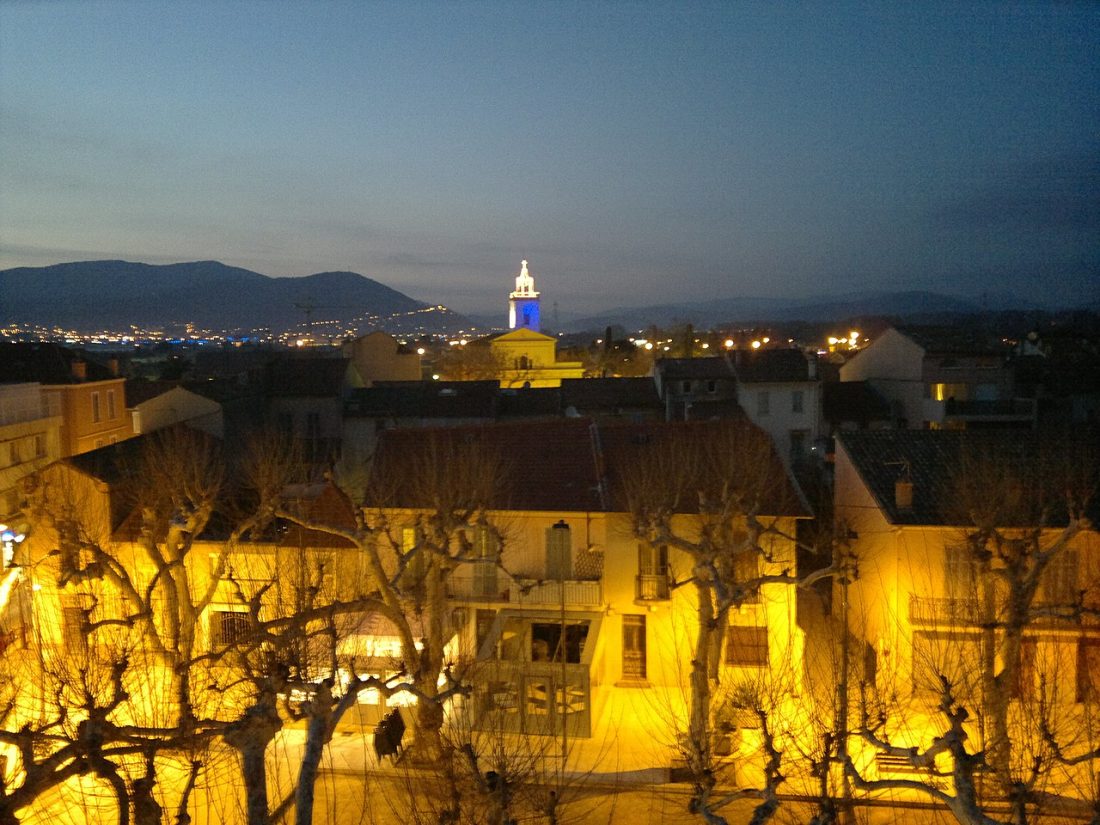 Vue de La Crau