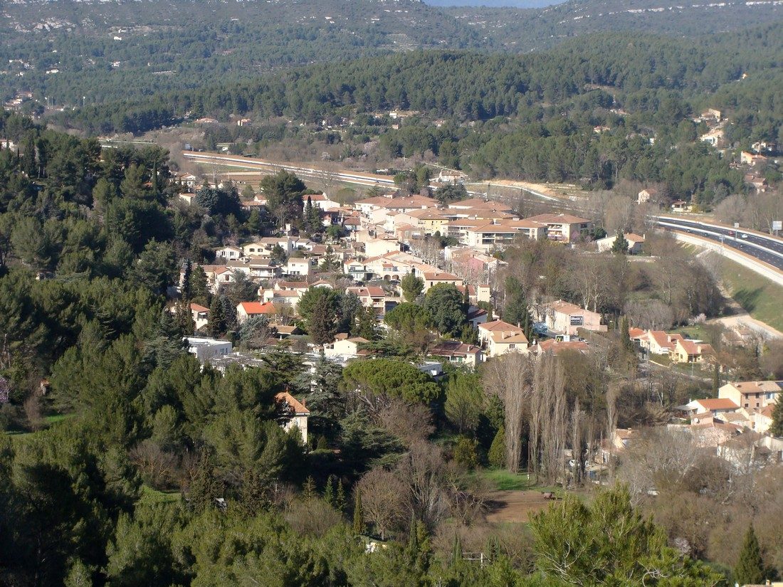 Vue de La Destrousse