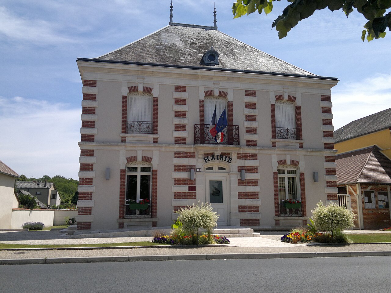 Vue de La Ferté-Saint-Cyr