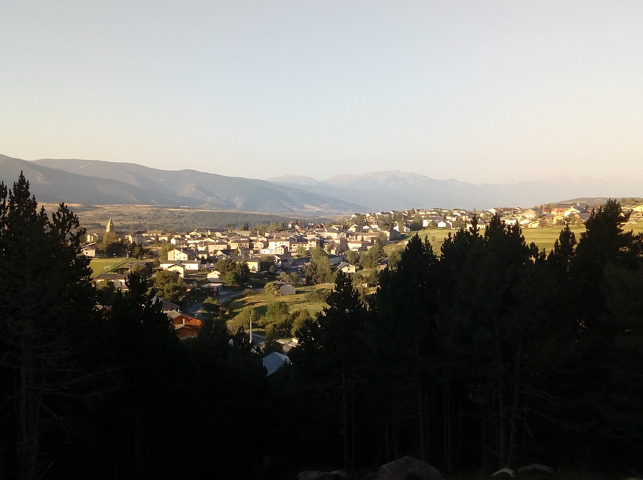 Vue de La Llagonne