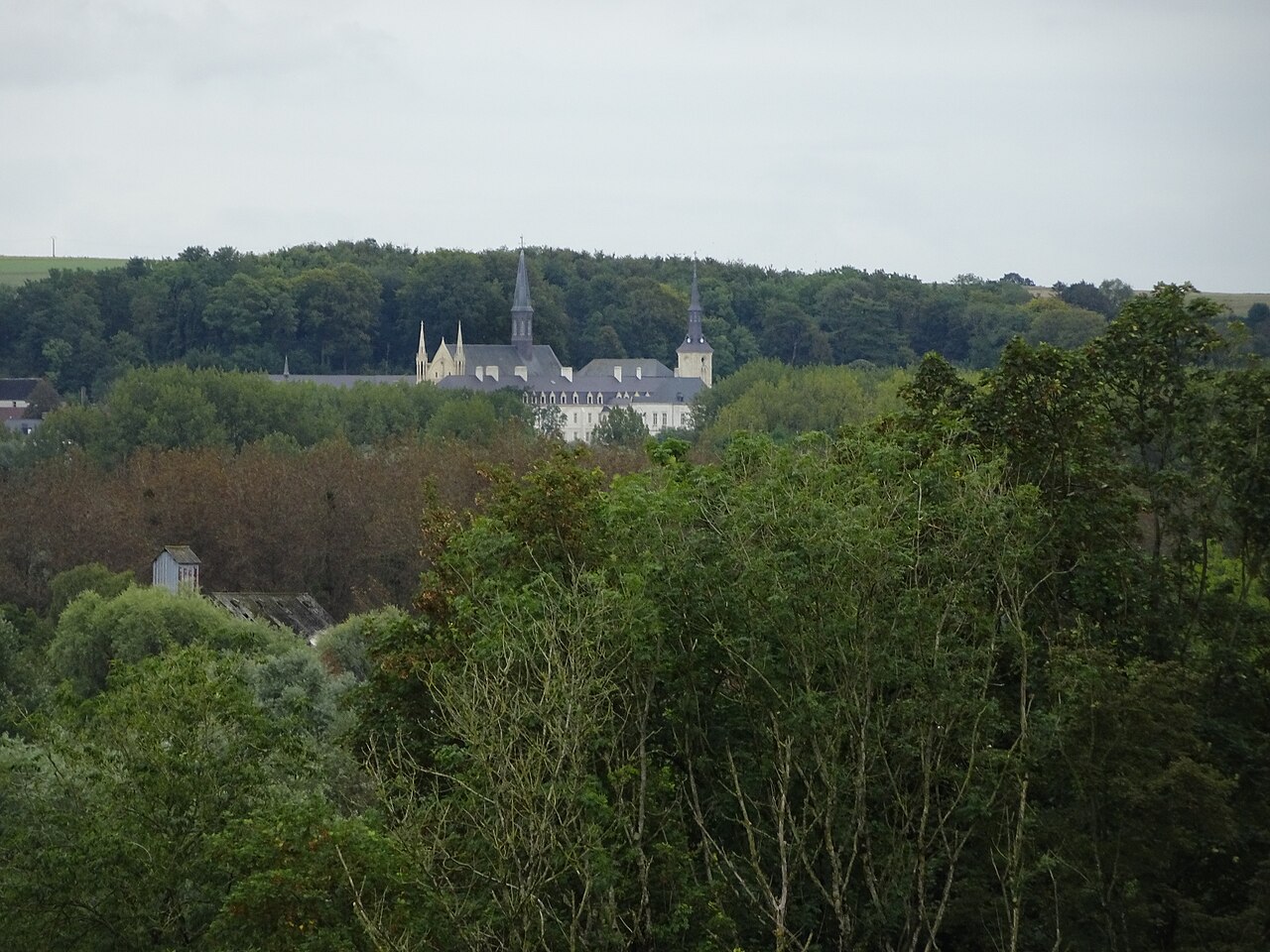 Vue de La Madelaine-sous-Montreuil