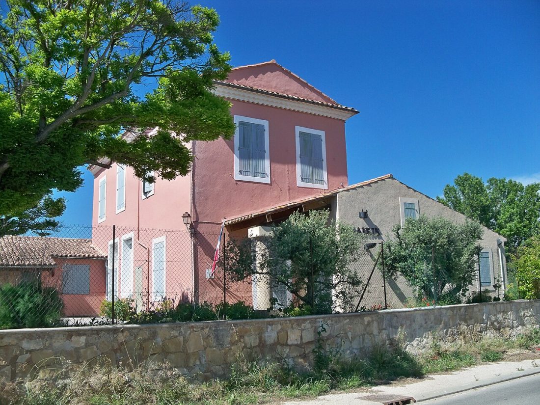 Vue de La Motte-d'Aigues