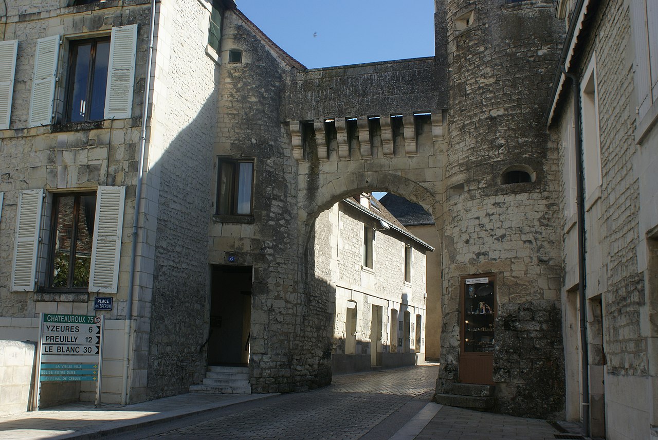Vue de La Roche-Posay