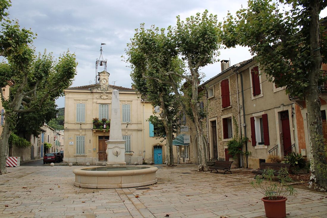 Vue de La Roque-d'Anthéron