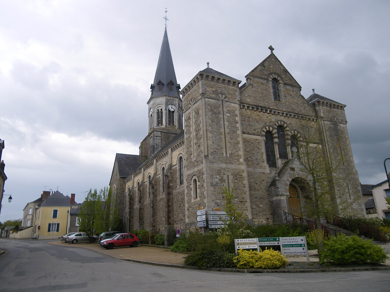 Vue de La Selle-Craonnaise