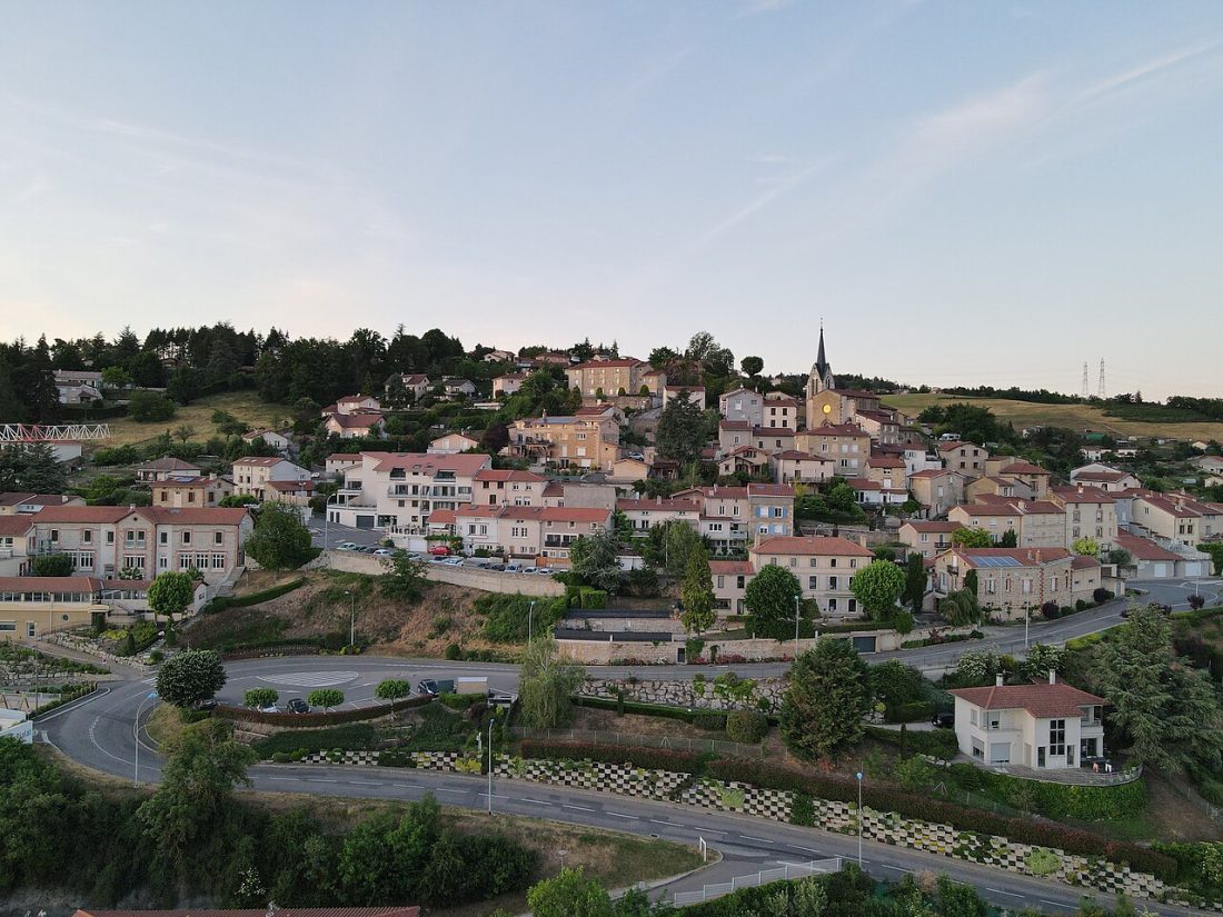 Vue de La Tour-en-Jarez
