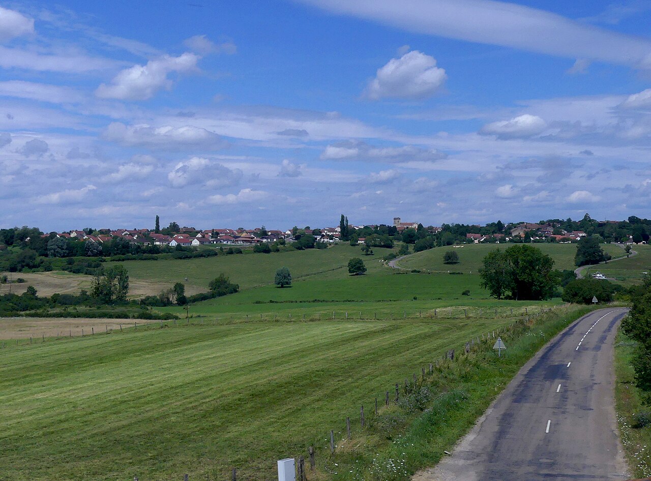 Vue de La Villeneuve-Bellenoye-et-la-Maize