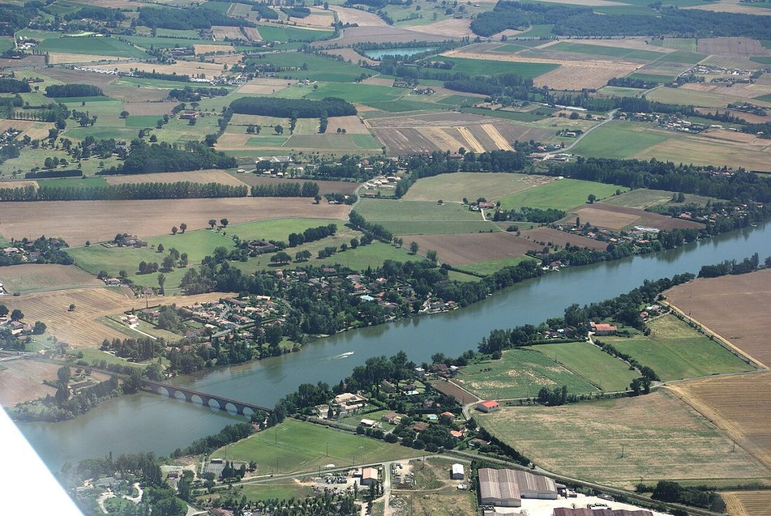 Vue de Labastide-de-Lévis