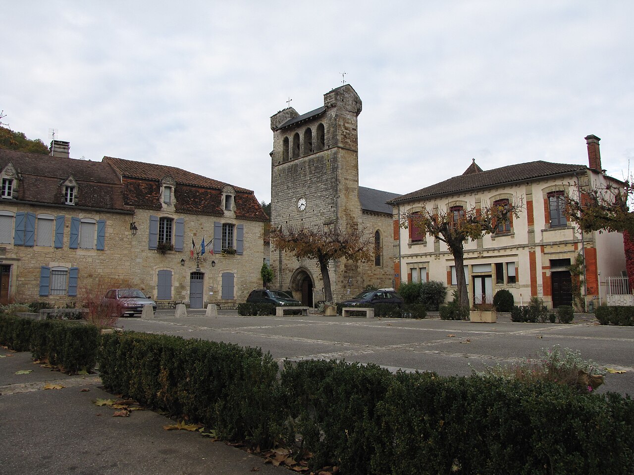 Vue de Labastide-du-Vert