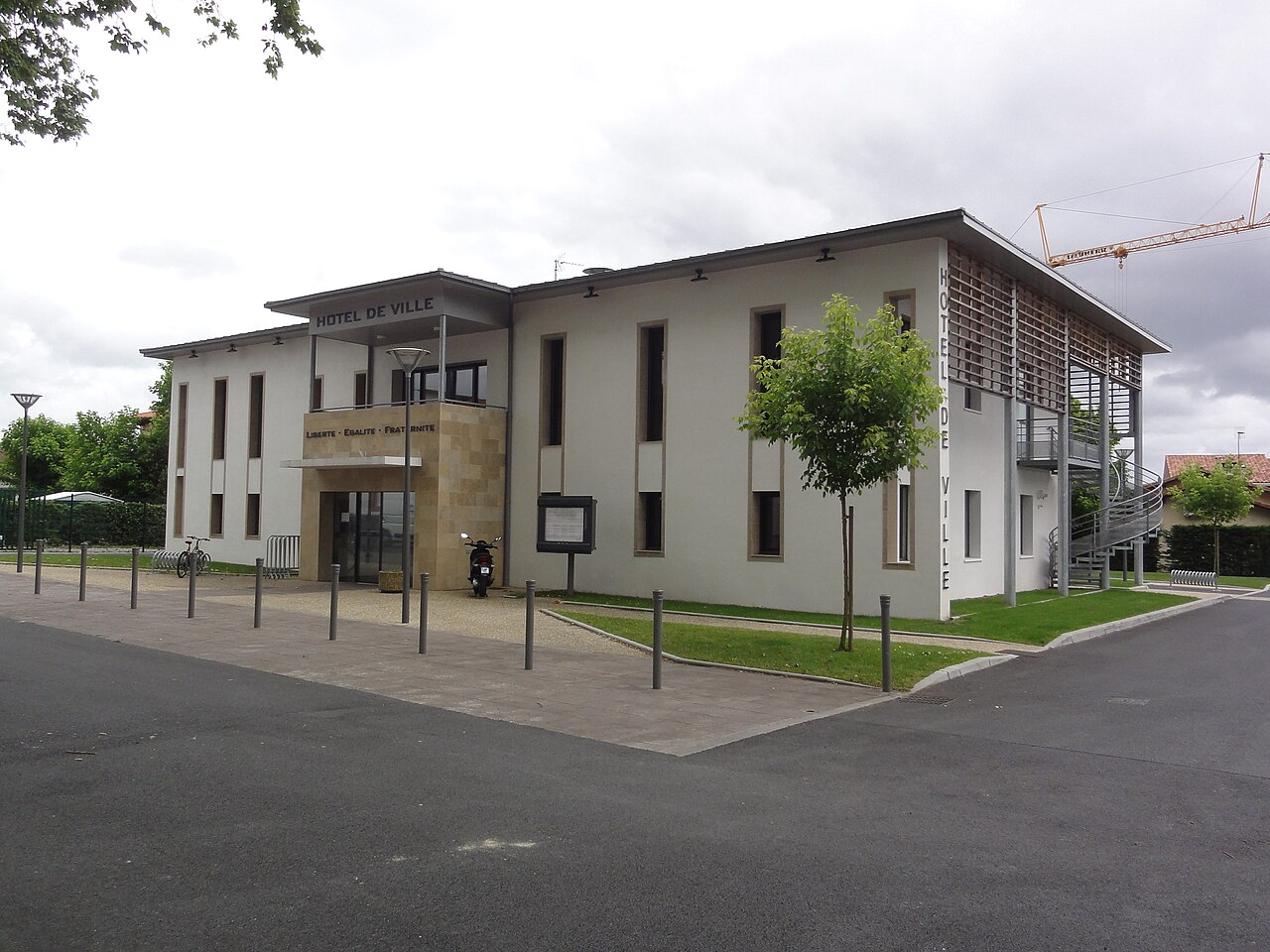 Vue de Labenne