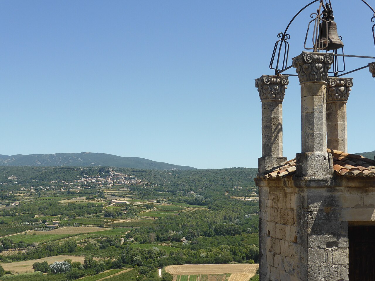 Vue de Lacoste