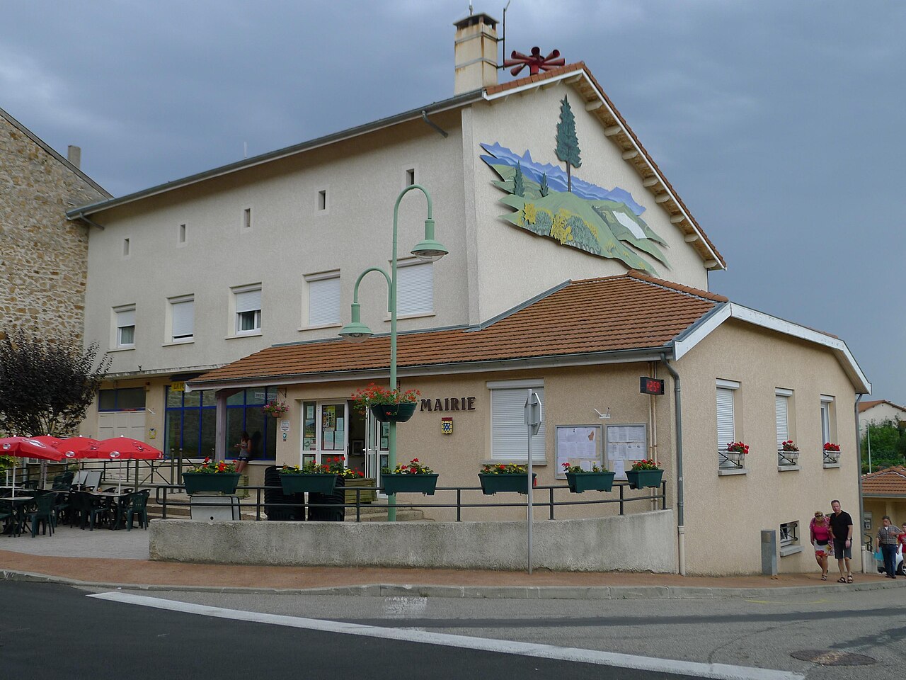 Vue de Lafarre