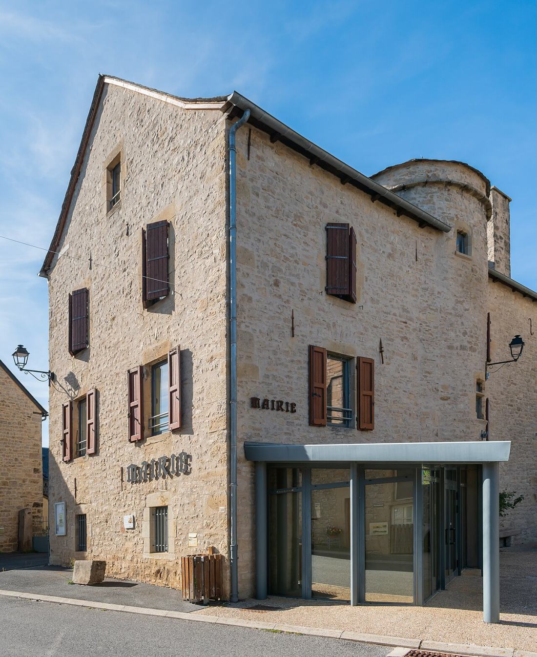 Vue de Laissac-Sévérac l'Église