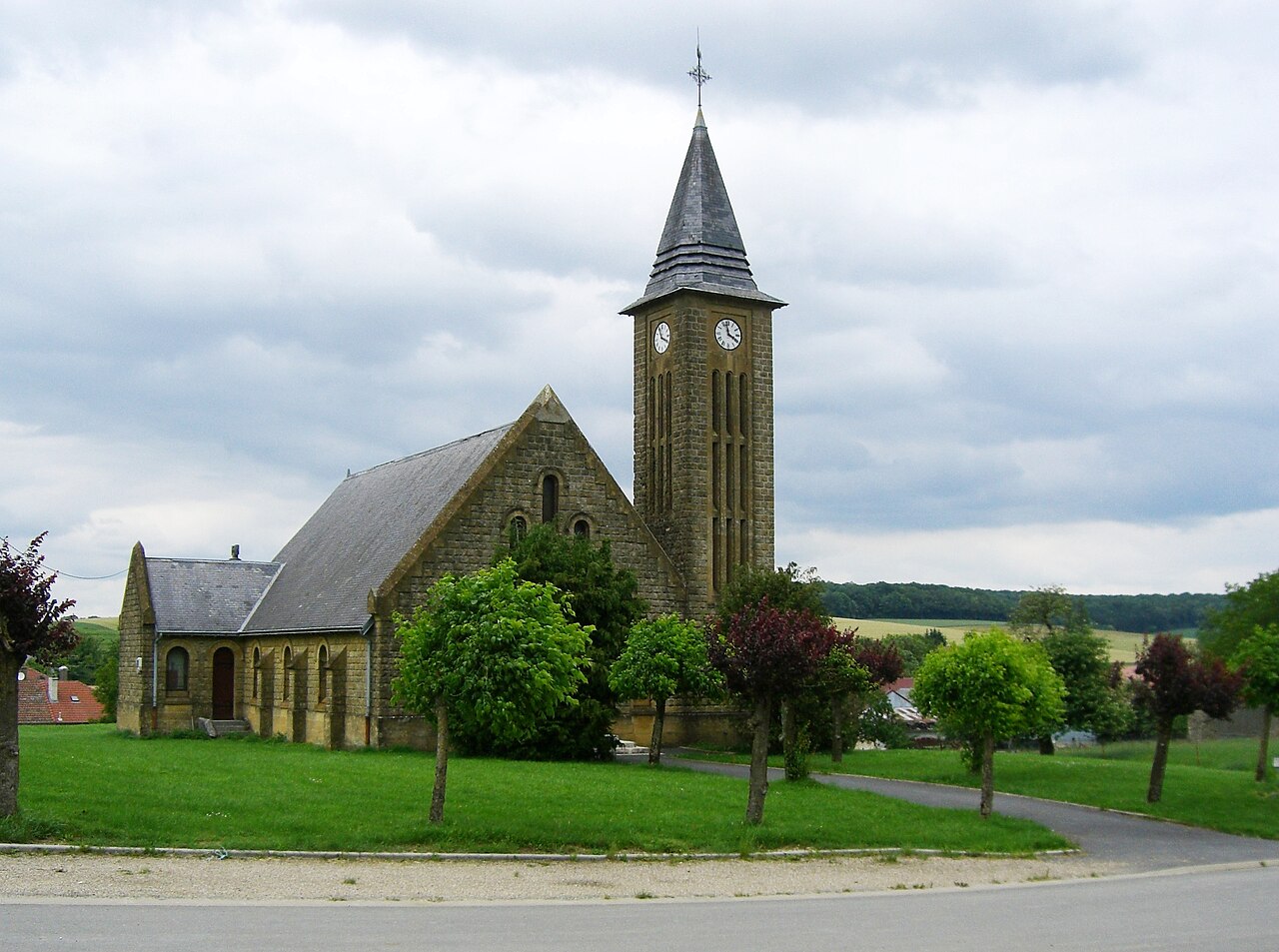 Vue de Landres-et-Saint-Georges