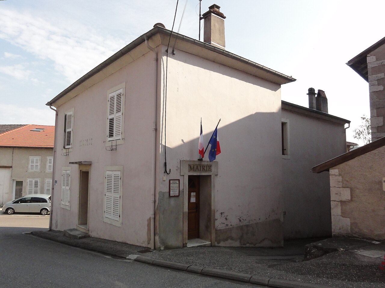 Vue de Laneuveville-derrière-Foug