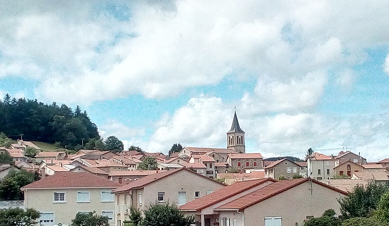 Vue de Lantriac