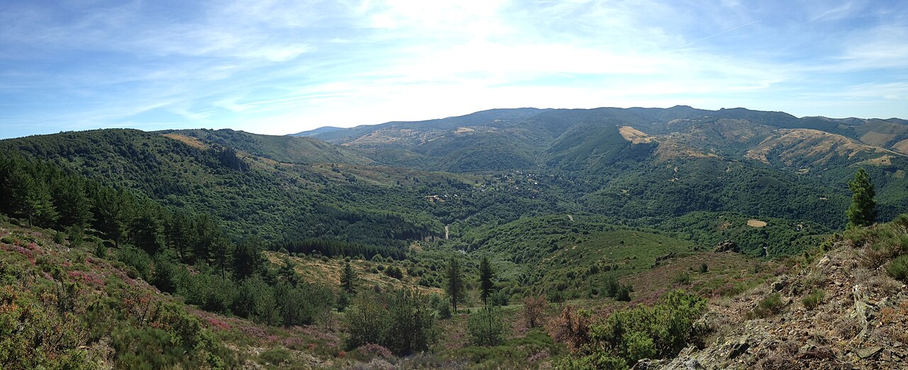 Vue de Lanuéjols