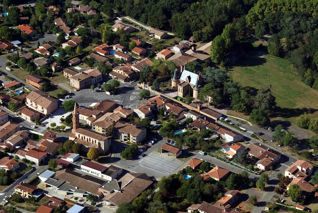 Vue de Lasserre-Pradère