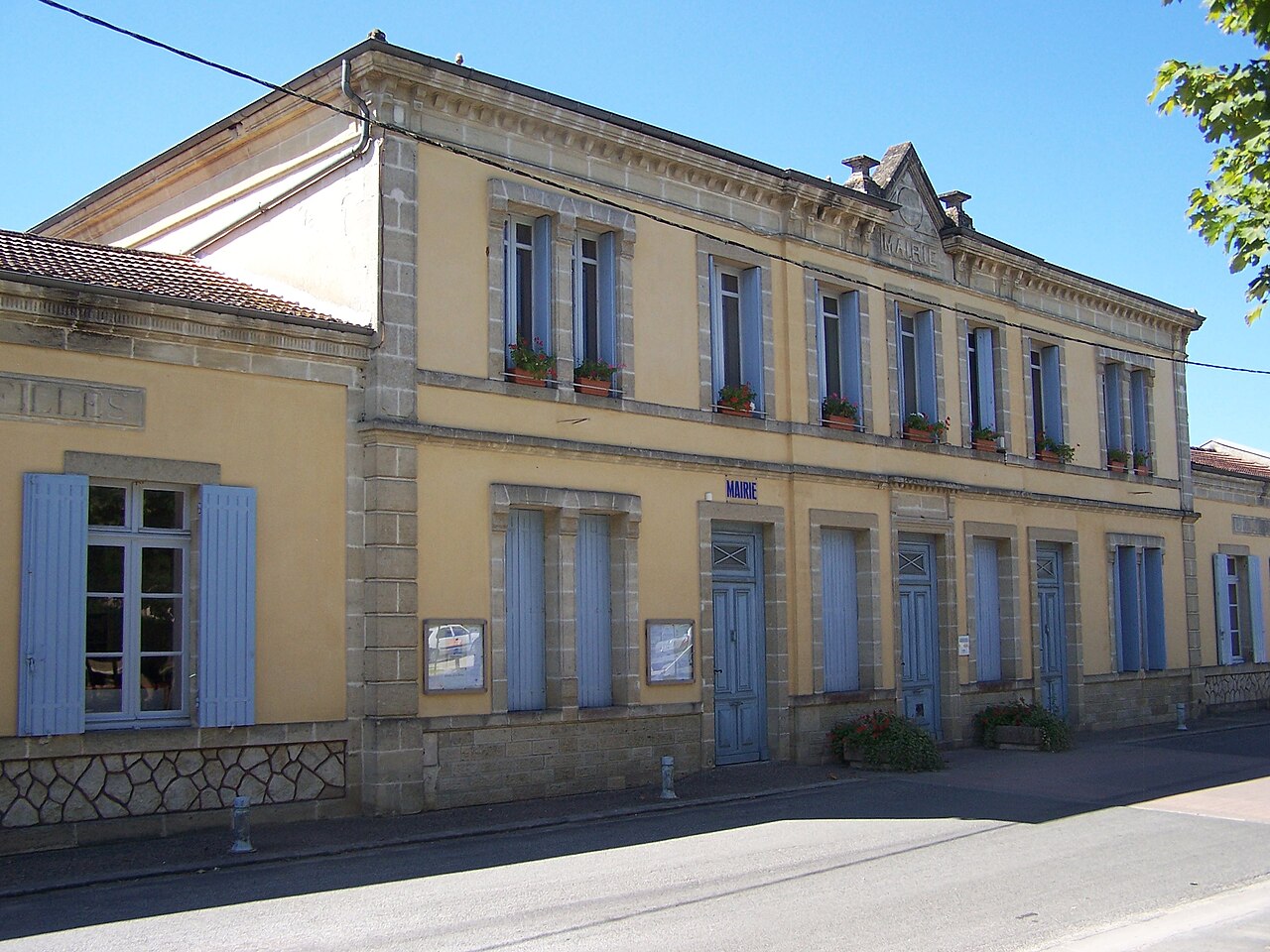 Vue de Léogeats
