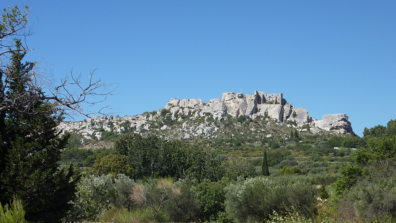 Vue de Les Baux-de-Provence