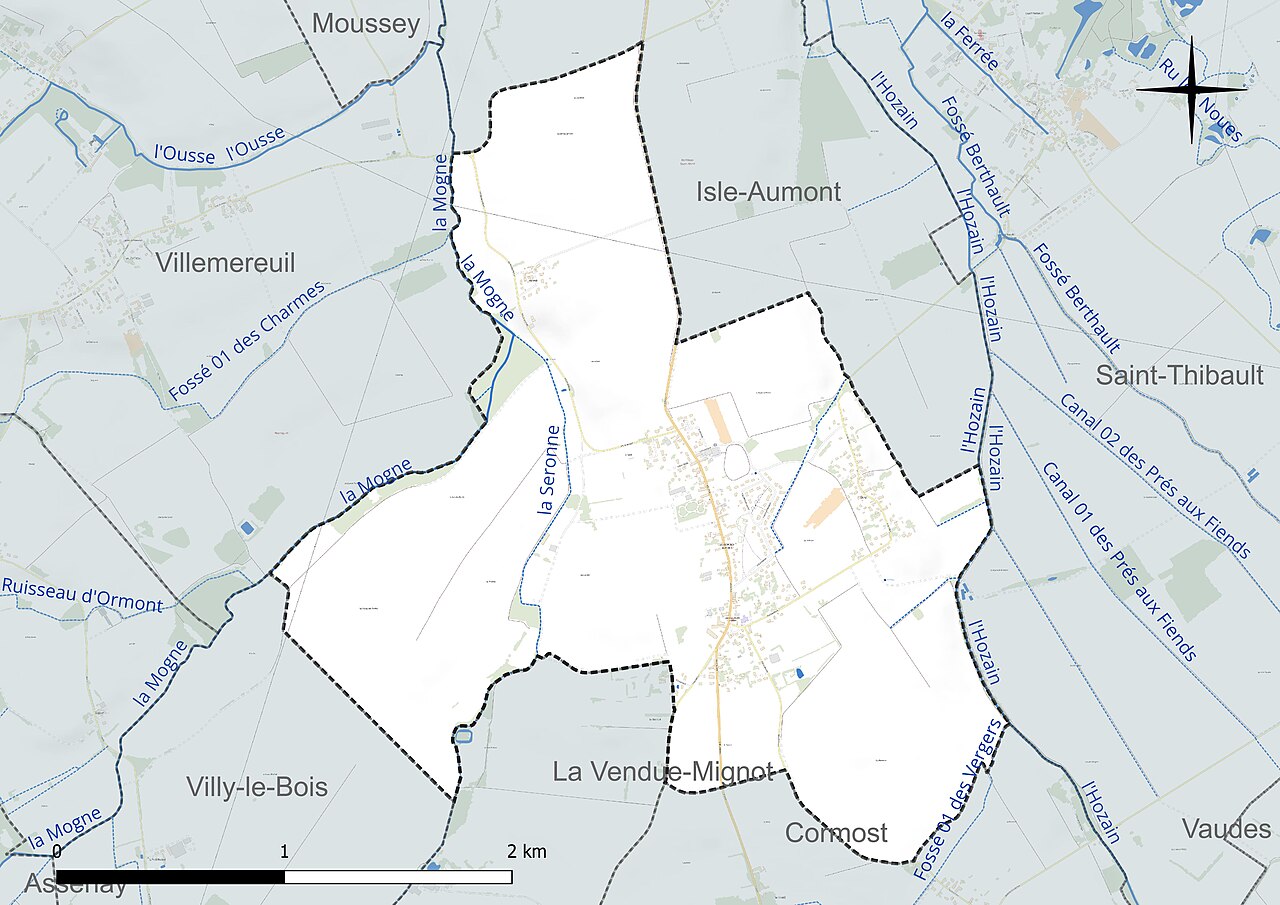 Vue de Les Bordes-Aumont