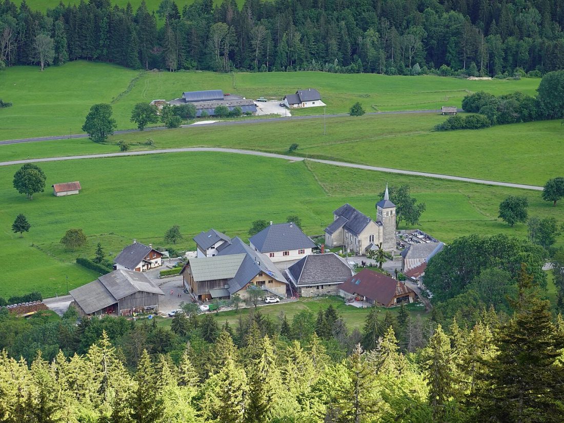 Vue de Leschaux