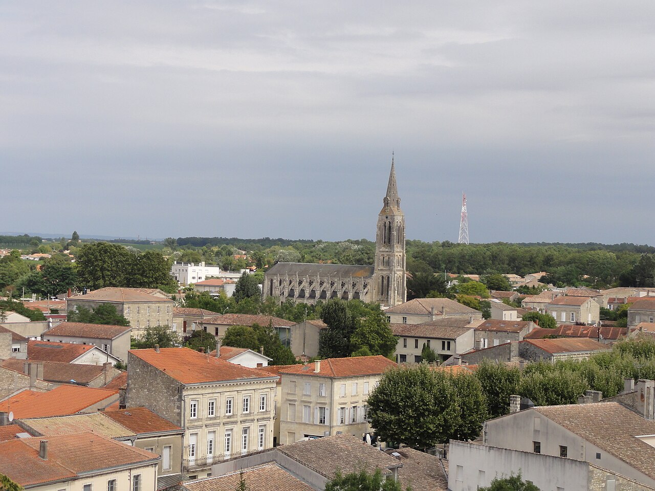 Vue de Lesparre-Médoc