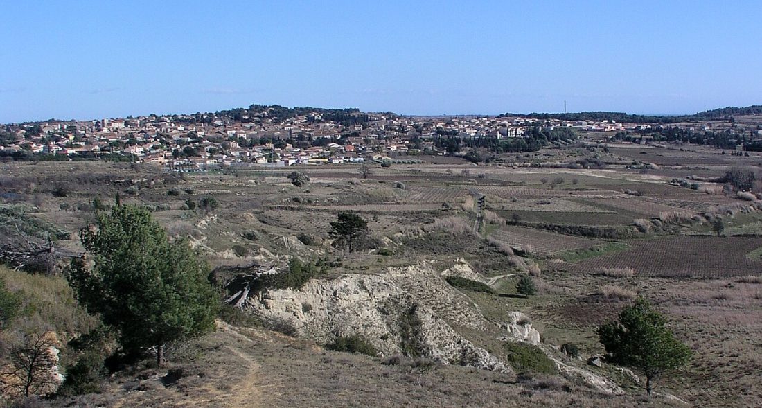 Vue de Lespignan