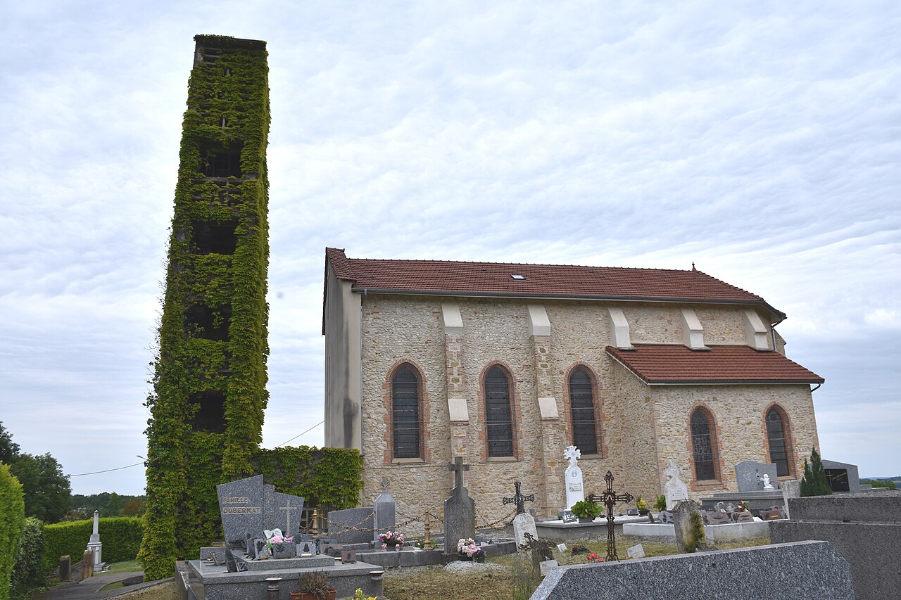 Vue de Lespugue