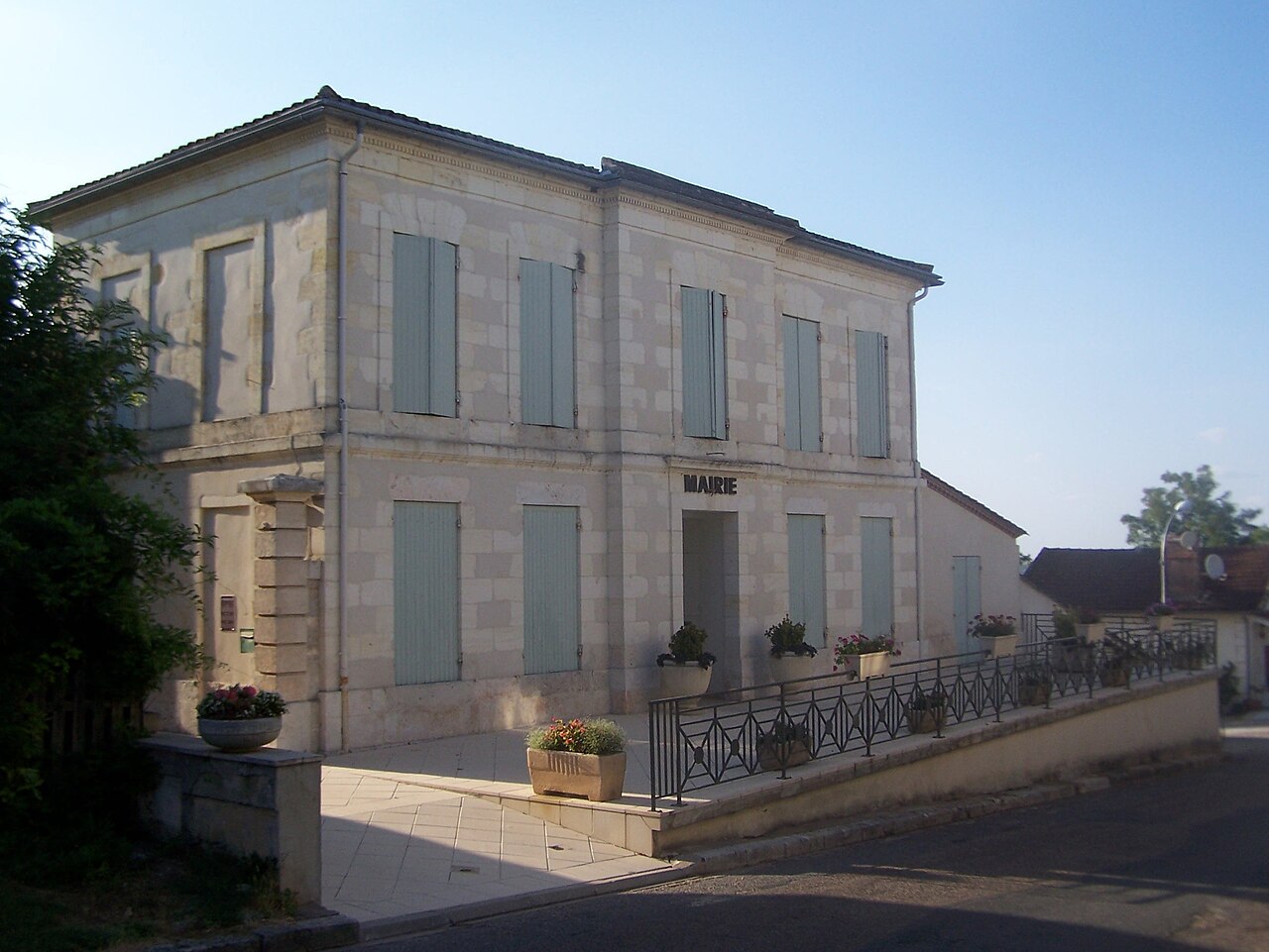 Vue de Lévignac-de-Guyenne
