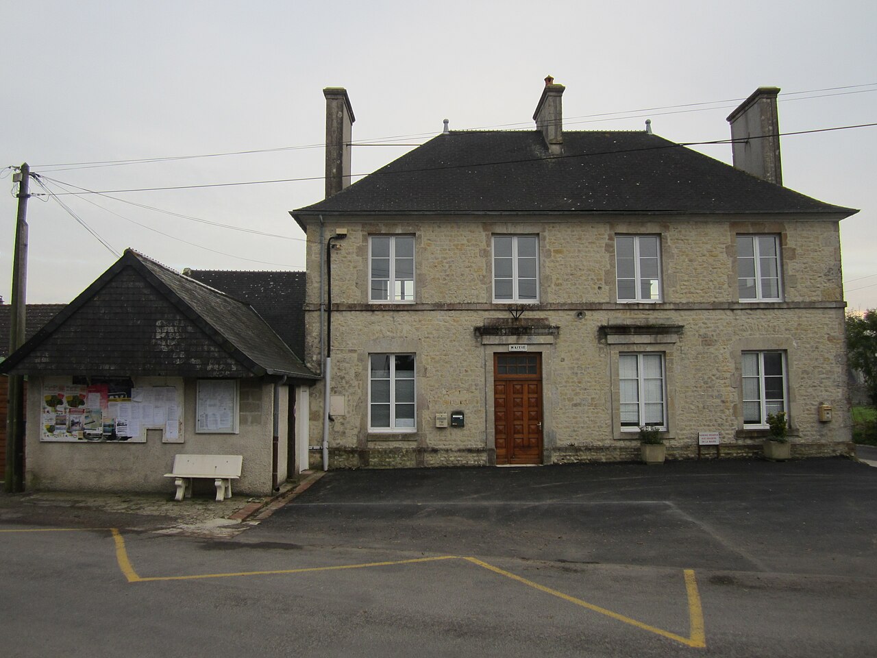 Vue de Liesville-sur-Douve