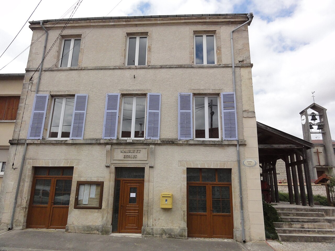 Vue de Lignières-sur-Aire