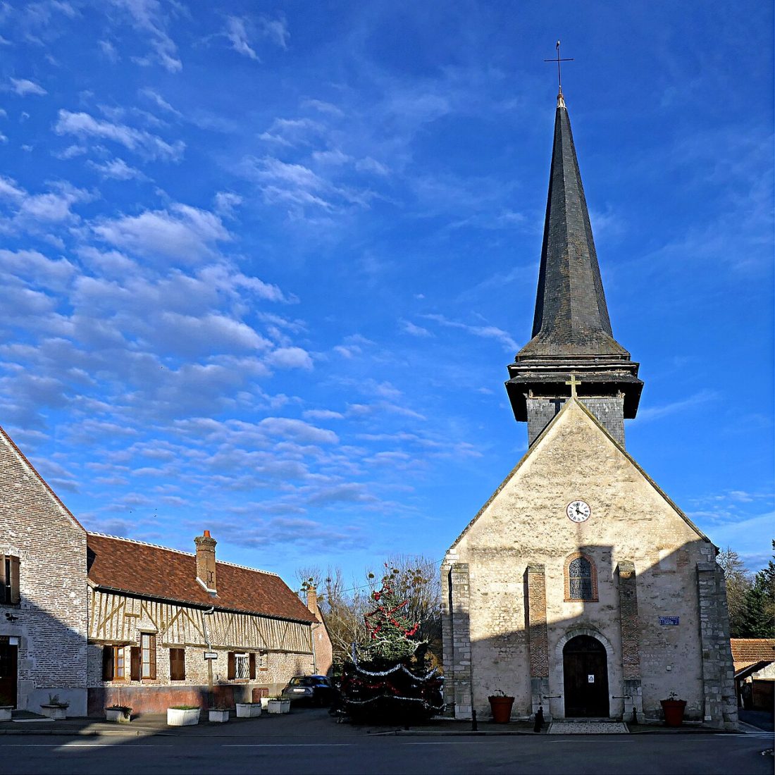 Vue de Ligny-le-Ribault