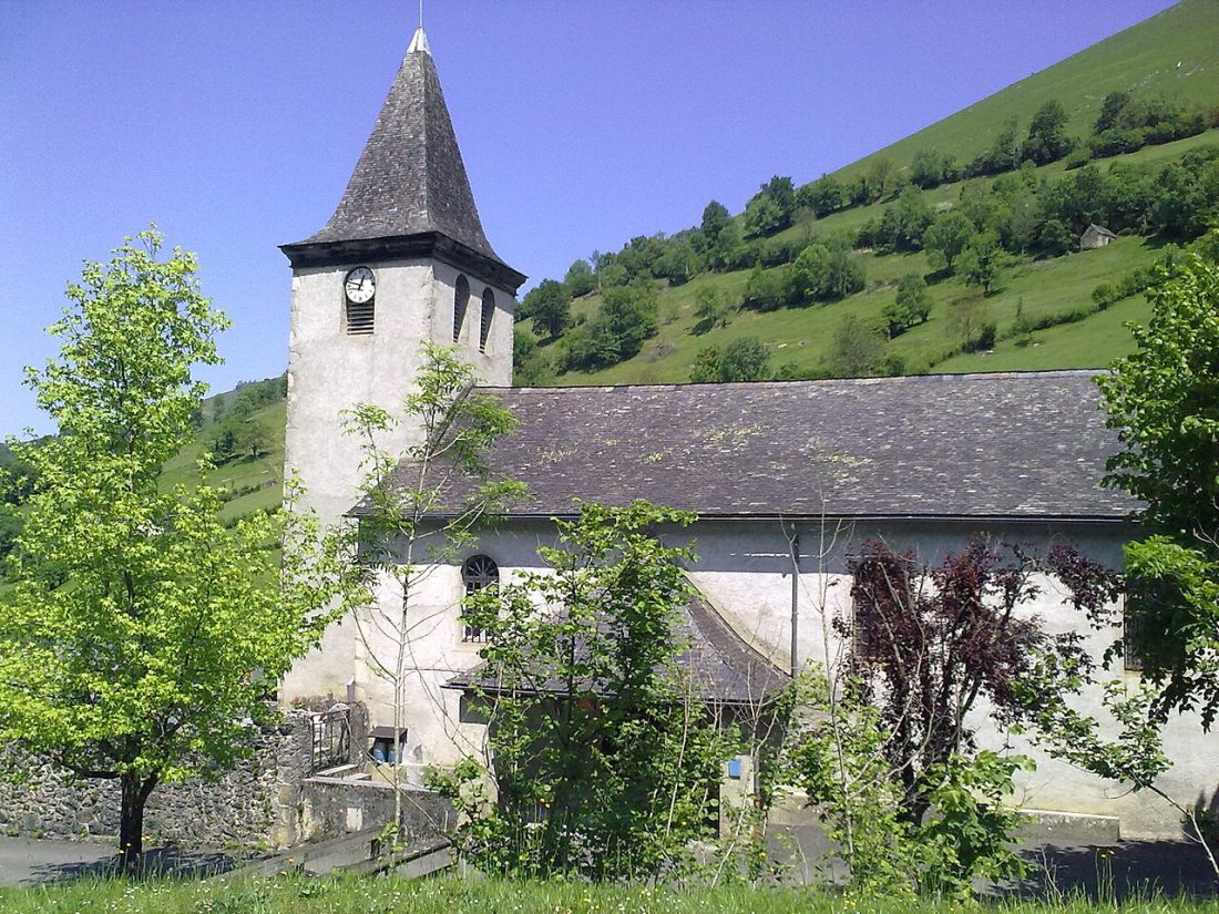 Vue de Lourdios-Ichère