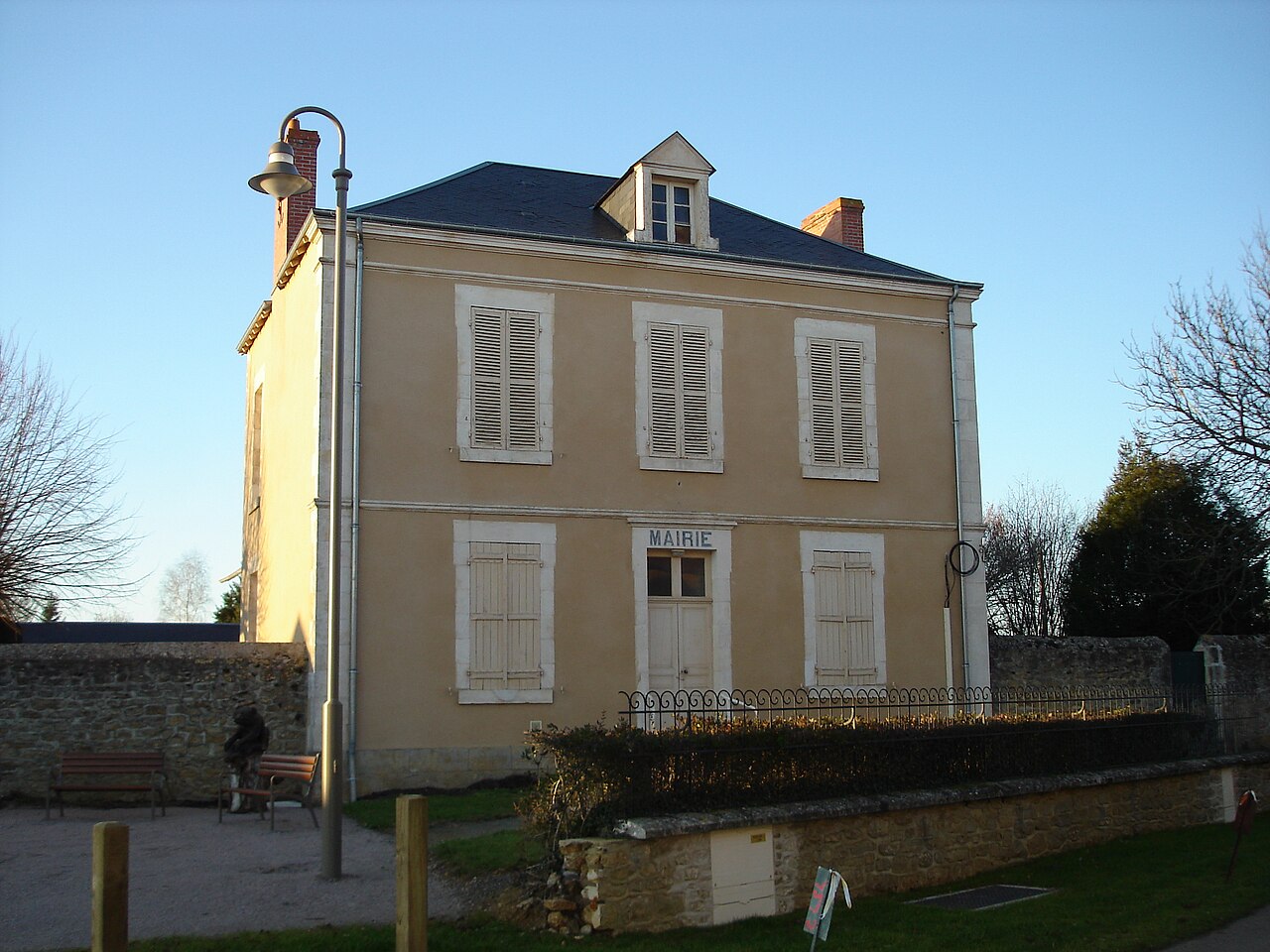 Vue de Lourouer-Saint-Laurent