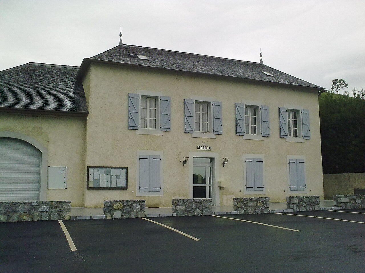 Vue de Lurbe-Saint-Christau