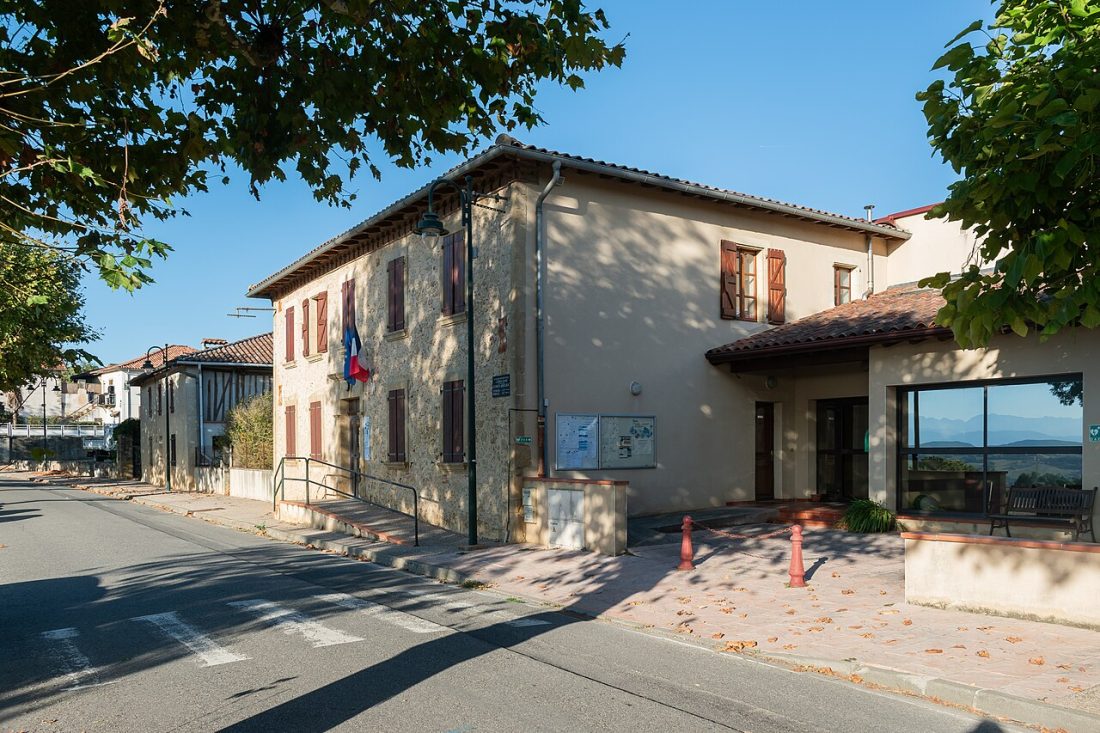 Vue de Lussan-Adeilhac