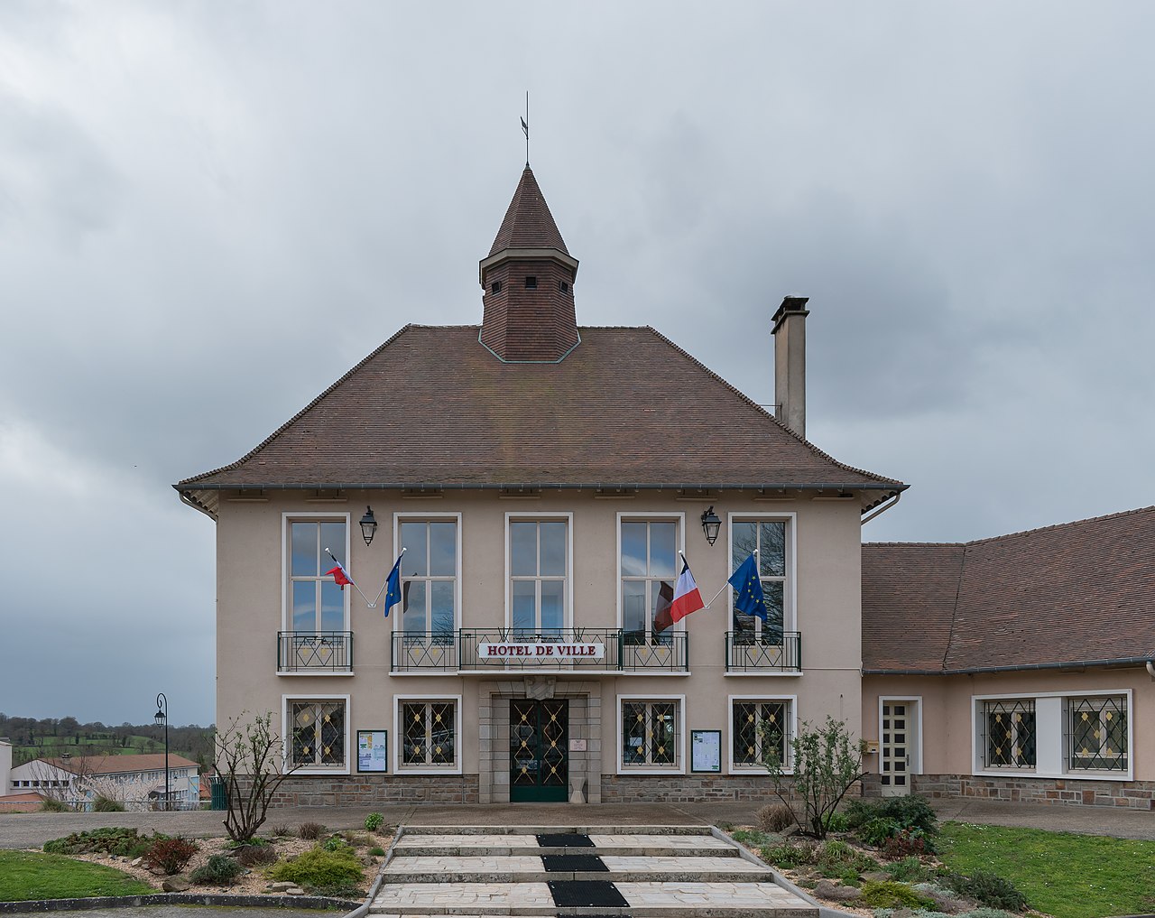 Vue de Magnac-Laval
