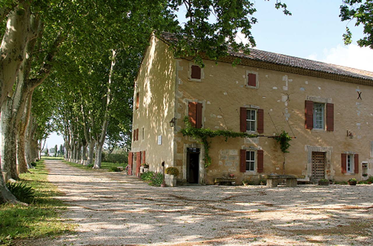 Vue de Maillane