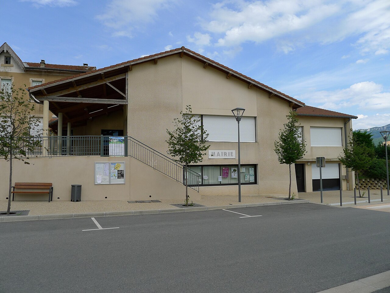 Vue de Marches